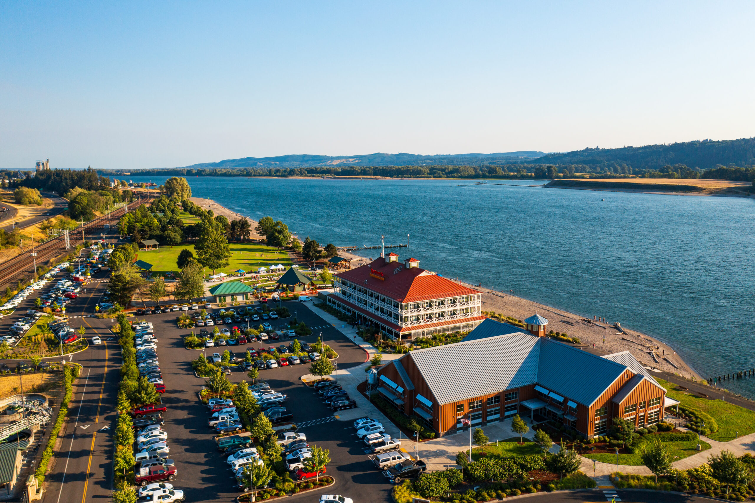Ports and Properties Main Page - Port of Kalama 1 - park aerial
